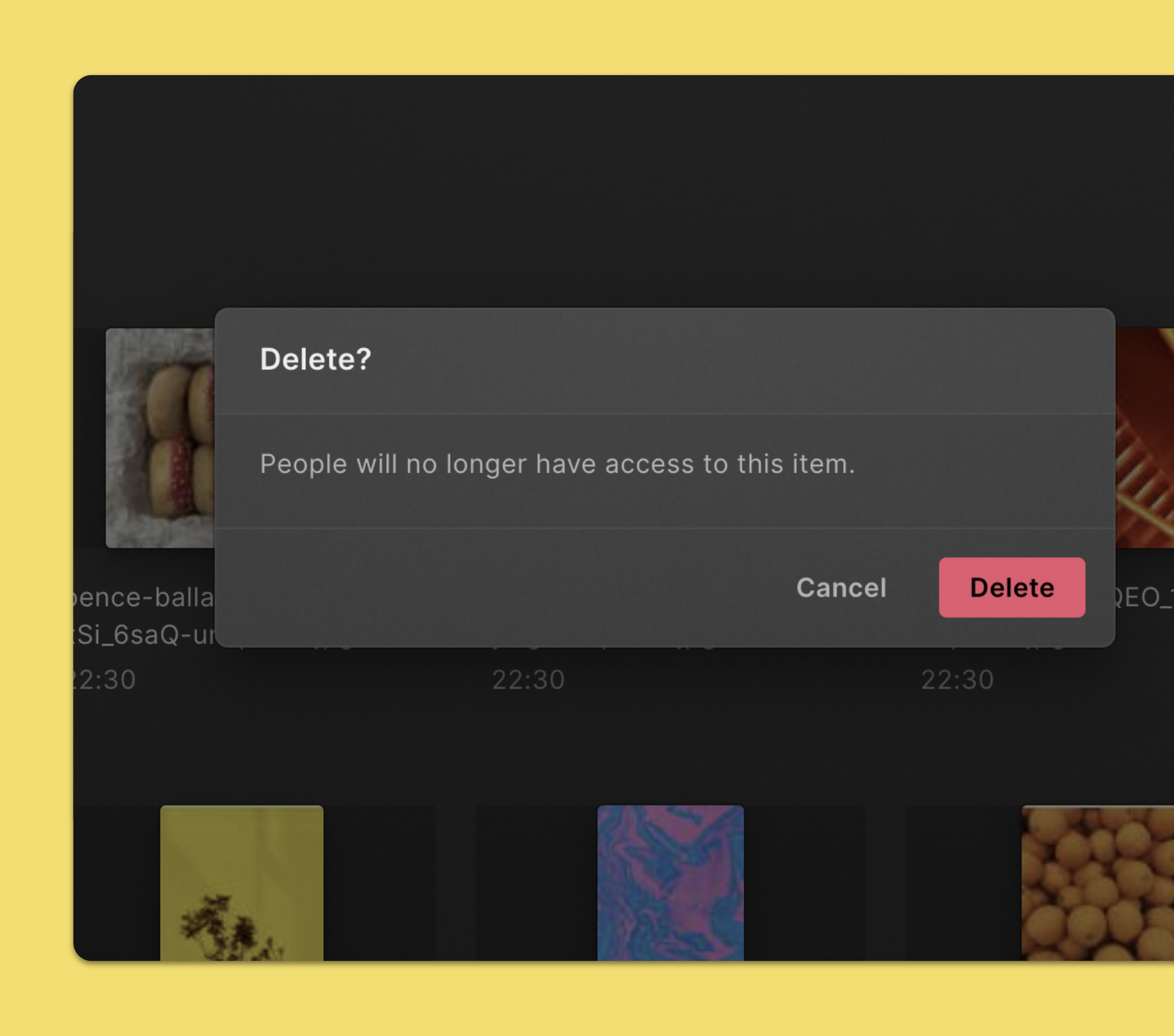 Delete a file or folder